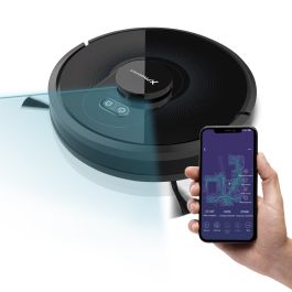Phoenix Robot Aspirador Laserbot360 con Mapeo Láser Lidar 4 en 1: Aspira, Barre, Friega, Mopa; 2500Pa, Control APP & Alexa
