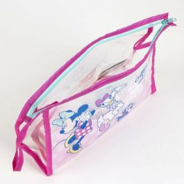 Cerdá Neceser de Aseo y Viaje Minnie Mouse Rosa, Bolso Organizador de Accesorios de Higiene Personal Infantil para Niños 3+ Años (23 x 15 x 8 cm)