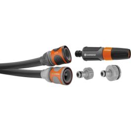 Gardena 18445-20 Kit de Manguera Liano Life 15m de Largo, Diámetro Interior 13mm, Resistencia a la Presión 22