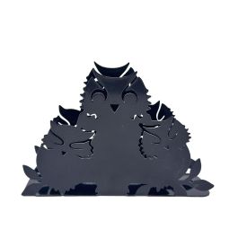 Servilletero Versa Negro Metal Acero Hierro 4,5 x 10 x 15 cm Precio: 4.49999968. SKU: B1B4EX7JMY