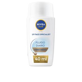 Protector Solar Facial Nivea SUN FACIAL Tono Medio Spf 50 Spf 50+ 40 ml