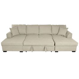 Sofa Cama Moderno DKD Home Decor Arena 154 x 92 x 298 cm