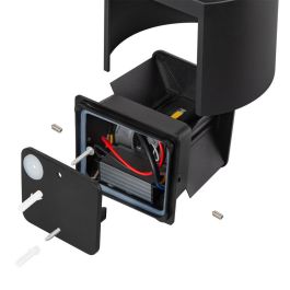 Aplique LED Exterior 2x5W 100Lm/W IP65 Negro 4000K HO-APL07-IP65-B-W