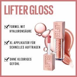 Maybelline LIFTER gloss #006-reef - Brillo de labios hidratante con efecto lifting y ácido hialurónico