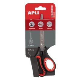 Tijeras Apli 18Cm. Ergonomica Asimetrica En Blister 12 unidades Precio: 21.49999995. SKU: B1AH7366H9