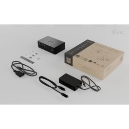 Hub USB i-Tec TB5QUATTRODOCKPD Negro