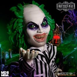MEZCO TOYZ Figura articulada parlante Beetlejuice 38cm - 7 frases en inglés