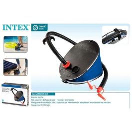 Intex Hinchador Bomba de Aire de Pie Grande 30 cm