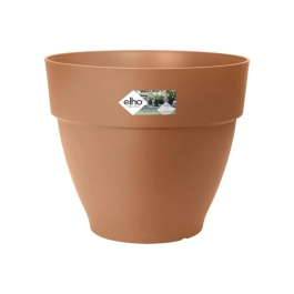 Elho Jardinera Redonda Vibia Campana 55 Marrón Ø 55 x H 47 cm exterior 100% reciclado Precio: 56.50000015. SKU: B1GPPWG4AC