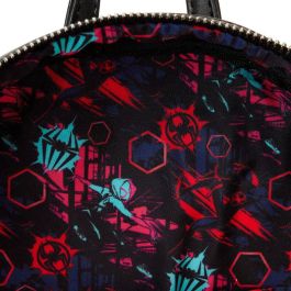 Loungefly Mochila lenticular Spiderman Cruzando el Multiverso Marvel 27cm Piel vegana Ajustable