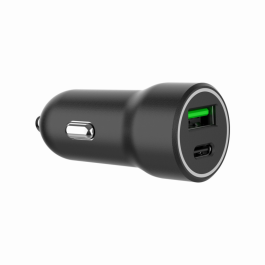 Gembird TA-UC-A2PDQC20-CAR-01 cargador de dispositivo móvil Universal Negro Encendedor de cigarrillos Carga rápida Auto Precio: 7.49999987. SKU: B16278DDS4