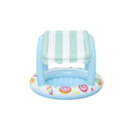 Bestway Piscina Hinchable Infantil Aro Tienda de Helados 104x84 cm +2 Años Jardin 52638