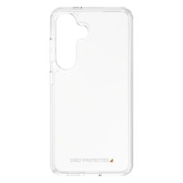 PanzerGlass HardCase con D3O para Samsung Galaxy S24 - Funda Transparente con Protección MIL-STD-810H - 100% Policarbonato Reciclado