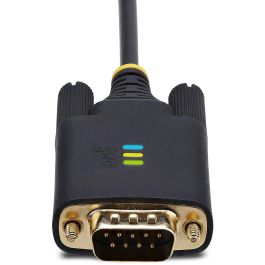 Cable USB Startech 1P3FFCB-USB-SERIAL Negro 1 m