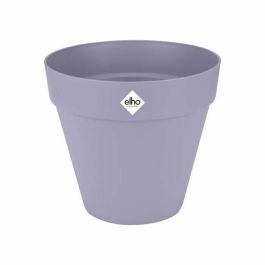 Elho ELH9203539040400 Maceta Loft Urban Redonda con Ruedas, Morada, 40 cm, Exterior, 100% Reciclada (L 39 x An 38.5 x Al 35 cm)