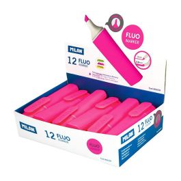 Milán Caja 12uds Marcadores Flúor Rosa Punta Biselada 1-4.8mm Subrayar Resaltar Precio: 8.49999953. SKU: B1G69FYN27