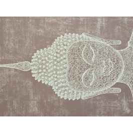 DKD Home Decor Cuadro Oriental 5 x 120 x 80 cm Poliester Pino Marron Buda