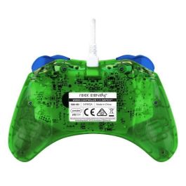 PDP PDP0708056068486 Gamepad Rock Candy Super Mario Luigi Con Cable, Colores Brillantes, Ergonómico