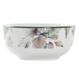 DKD Home Decor Bol Tropical Verde Marron Porcelana 13.5x6.5x13.5cm Apto Microondas y Lavavajillas (12 Unidades) Precio: 24.58999994. SKU: B18Y8RVVW3