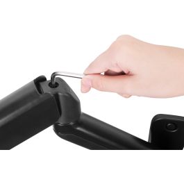 Digitus Soporte Universal de Pared para Monitor con Resorte de Gas y Brazo Giratorio