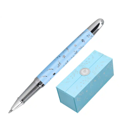 Belius Bella Roller Aluminio Azul Celeste con Relieve y Tinta Negra Caja de Diseño Precio: 20.50000029. SKU: B1799J6CKA