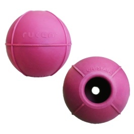 Rucan Pelota de Caucho Natural para Perros, Aromatizada, Dureza Alta, Color Lila, Diámetro 7cm, Peso 139gr - Reduce Estrés y Mantiene Higiene Dental Precio: 6.50000021. SKU: B1A97CBYKX