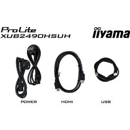 Iiyama XUB2490HSUH-B2 Pantalla PC 24" Full HD LED IPS 1920x1080 Pixeles Negro