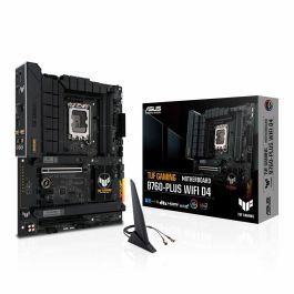 ASUS TUF Gaming B760-PLUS WiFi DDR4 LGA 1700 Placa Base para Intel Core, DDR4-SDRAM, WiFi 6, ATX