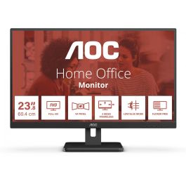 60.5cm/23.8'' (1920x1080) AOC 24E3UM 16:9 4ms HDMI VGA DP VESA Full HD Black