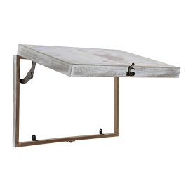 DKD Home Decor Tapa Contador Tropical de MDF 6x32x46 cm. Pack de 2 Unidades. Colores como Rosa y Lila (Surtido Aleatorio)
