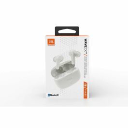 Auriculares Bluetooth con Micrófono JBL JBLW200TWSWHT Blanco Auriculares Bluetooth con Micrófono JBL JBLW200TWSWHT Blanco