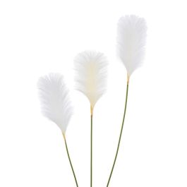 Rama Junco Blanco Artificial Decoración 25 X 12 X 108 cm Precio: 6.05. SKU: B137HAWH4W