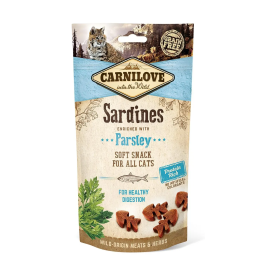 Carnilove Snack para Gatos Semi Húmedo Sardinas con Perejil 12x50 gr Precio: 17.9899995. SKU: B1BM9SAG76