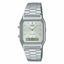 Reloj Mujer Casio AQ-230A-7AMQYES Blanco Plateado Precio: 42.50000007. SKU: B186V75JWR