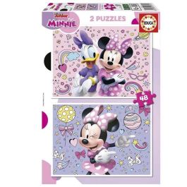 Puzzle 2x48 piezas minnie Puzzle 2x48 piezas minnie