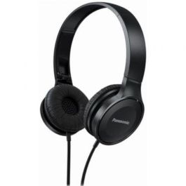 Panasonic RP-HF100ME-K Auriculares Estéreo Plegables con Micrófono, Jack 3.5mm, Sonido Potente 30mm, Negros Panasonic RP-HF100ME-K Auriculares Estéreo Plegables con Micrófono, Jack 3.5mm, Sonido Potente 30mm, Negros