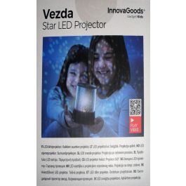 Inde Proyector Led Estrellas Vezda 11 cm (ancho) x 12 cm (alto) x 11 cm (largo) (24 Unidades)
