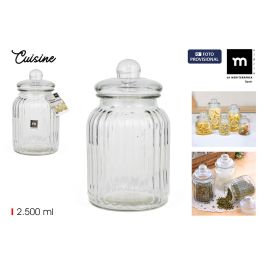 La Mediterranea Tarro Vidrio Cuisine 2500 ml (14x14x25.5 cm) Precio: 24.50000014. SKU: B1FKQ8VPGG