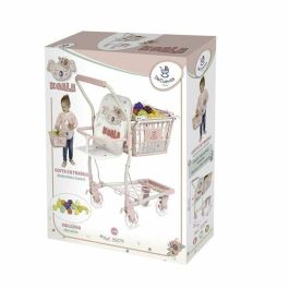 Carro compra koala portabebe con set 12 frutas para muñecas de hasta 50 cm 30x50x62 cm Carro compra koala portabebe con set 12 frutas para muñecas de hasta 50 cm 30x50x62 cm