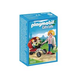 Playmobil 5573 Mamá con Carrito de Gemelos con 3 Figuras y Accesorios para +3 Años Precio: 10.78999955. SKU: B1JJZD3PR2