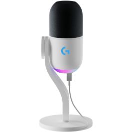 Logitech Yeti GX Micrófono Dinámico RGB Gaming USB Off White EMEA28-935