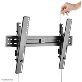 Neomounts LED-W650BLACK Soporte de pared inclinable para TV de 37" a 75" y 35 kg de peso, Acero, Negro
