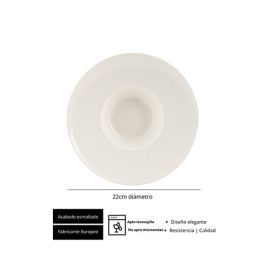 SUMMA Noubon Gourmet Plato Hondo 22 cm Porcelana Marfil (6 Unidades) SUMMA Noubon Gourmet Plato Hondo 22 cm Porcelana Marfil (6 Unidades)