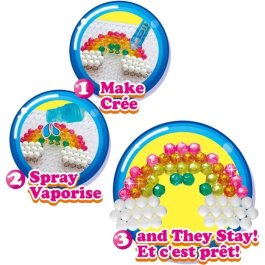 Aquabeads Mega Recarga 31502 Pearls con 2400 Perlas y 24 Colores