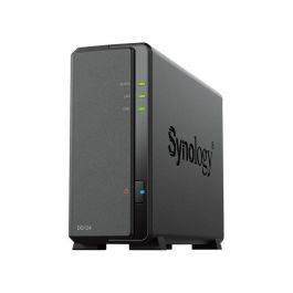 SYNOLOGY DS124 NAS Servidor de Almacenamiento Escritorio Realtek RTD1619B 1.7GHz 1GB DDR4 0TB DiskStation Manager Negro