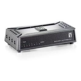LevelOne FSW-0808TX Switch Fast Ethernet de 8 Puertos No Administrado, 10/100 Mbps, Full Duplex, Gris