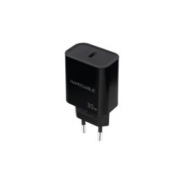 CARGADOR USB PARED NANO CABLE USB-C/PD 30W NEGRO Precio: 5.50000055. SKU: B1EBMW4TQR