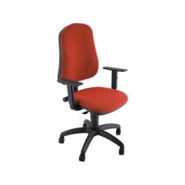 Unisit Silla Administrativa CP Simple Roja con Reposabrazos Ajustables Precio: 123.98999954. SKU: S8419386