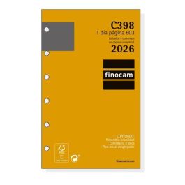 Recambio Agenda Anual (2026) Finocam C398 Classic 603 79X127 Anualidad D/P Precio: 12.50000059. SKU: B1BCXAVBVE