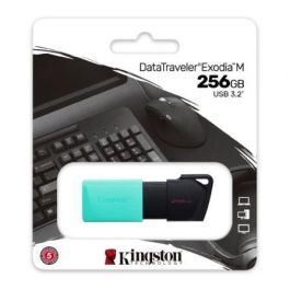 Kingston DTXM/256GB Pendrive DataTraveler Exodia M 256GB USB 3.2 Gen 1 - Almacenamiento portátil alta velocidad con tapa móvil Kingston DTXM/256GB Pendrive DataTraveler Exodia M 256GB USB 3.2 Gen 1 - Almacenamiento portátil alta velocidad con tapa móvil